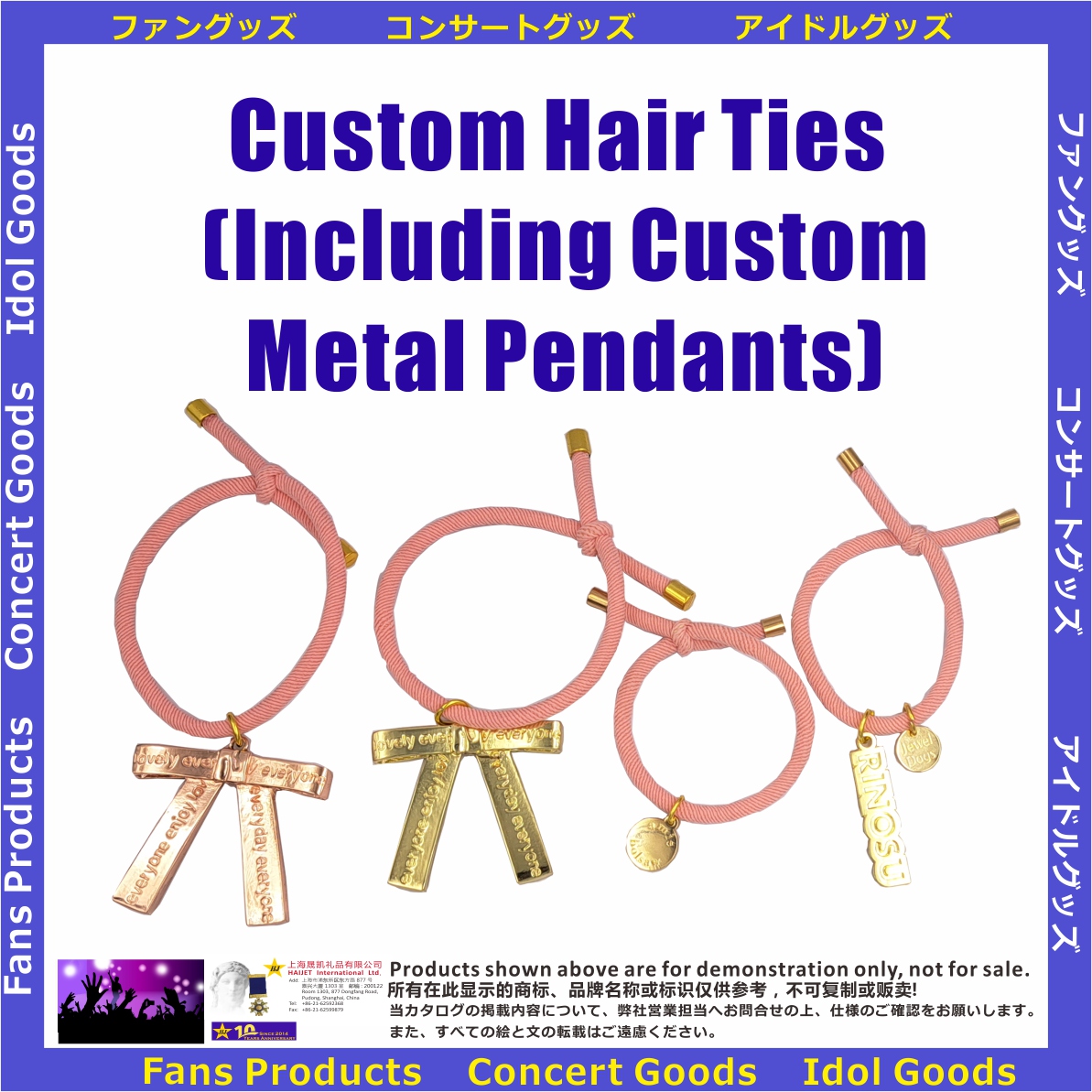 002CustomHairTies(IncludingCustomMetalPendants)